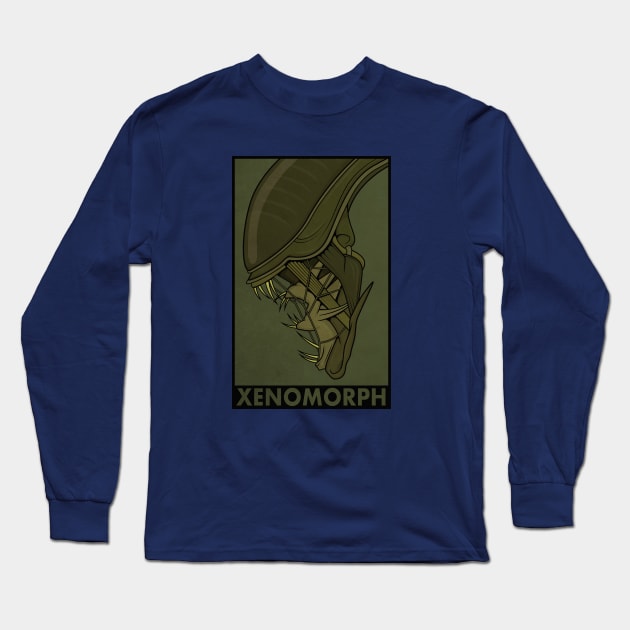 Xenomorph Long Sleeve T-Shirt by Woah_Jonny